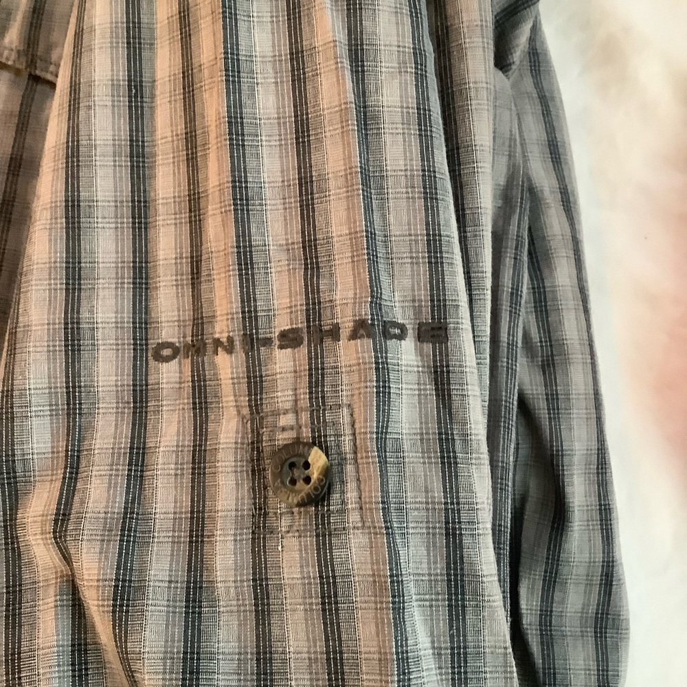 Columbia Omni-Shade Long Sleeve Vented Outdoor Hiking Fishing Shirt Size Large - Picture 6 of 9